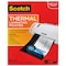 Scotch Thermal Laminating Pouches, Letter Size, PK50 MMMTP385450 - alternate 1